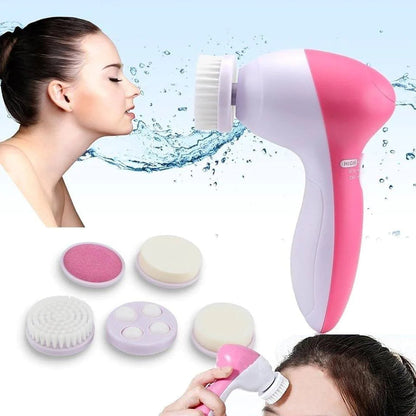 5 in 1 Face Massager Facial Cleanser